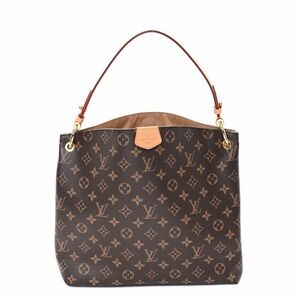 Louis Vuitton Black and Brown Monogram Shoulder Bag